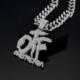 Only The Family Hip Hop OTF Pendant Cuban Chain Necklace