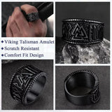 Odin's Wrath Norse Runes Ring