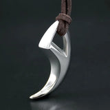 Wolf Tooth Pendant Necklace