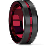 Modern Double Groove Rings