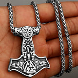 Viking Thor Hammer Necklace