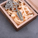 Spear of Odin Valknut Gungnir Pendant