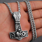 Viking Thor Hammer Necklace
