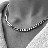 Thick Cuban Chain Necklace