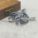 Celtic Knot Dragon Hairpin