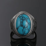 Vintage S925 Silver Turquoise Stone Ring