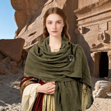 Viking Cosplay Cloak and Pin