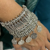 Vintage Coins Bracelet Boho Ethnic Jewelry