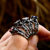 Gothic Skeleton Rings