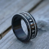 Viking Runes & Knot Ring
