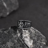 Odin's Wrath Norse Runes Ring