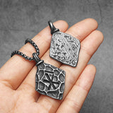 Viking Rune Amulet Necklace