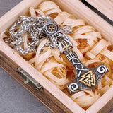 Valknut Thor's Hammer Necklace