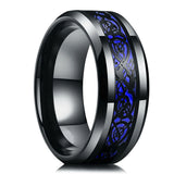 Modern Double Groove Rings