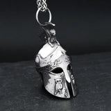 Ancient Greek Warrior Helmet Necklace