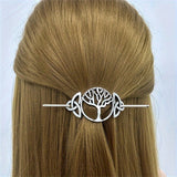 Vintage Viking Hairpins Celtic Knot  Norse Medieval Hair Stick