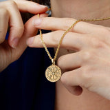 Vegvisir Compass Pendant