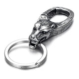 Wolf Lion Skull Raven Clasps Keychains