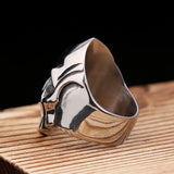 Spartan Helmet Ring for Men