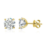 Moissanite Stud Earrings
