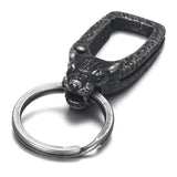 Wolf Lion Skull Raven Clasps Keychains