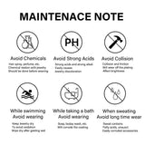 Gothic Mirror Pendant Necklace