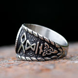 Viking Rune Vegvisir Ring
