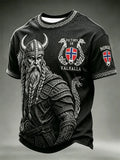 Viking Warrior Norwegian Football Training T-Shirt