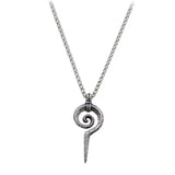 Mayan Totem Snake Pendant Necklace