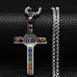 Saint Benedict Cross Necklace