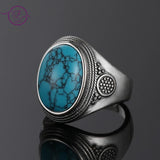 Vintage S925 Silver Turquoise Stone Ring