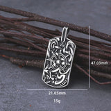Vikings Odin Celtic Knot Necklace