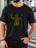 Lord of Rings You Shall Not Pass Men's T-Shirt