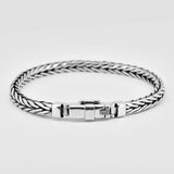925 Sterling Silver Weave Chain Bracelet