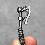Viking Axe Pendant Necklace