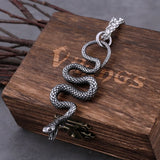 Snake King Necklace Serpent Pendant