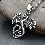 Flying Dragon Pendant Necklace
