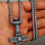 Viking Thor Hammer Necklace