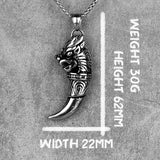 LION'S CLAW EMPEROR CHAIN NECKLACE