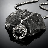 Jormungand Midgard Serpent Necklace