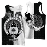 Norse Symbols Modern Viking Tank Top