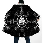 Viking Symbols Hooded Coats