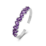 Amethyst Cuff Bracelet