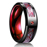 Modern Double Groove Rings