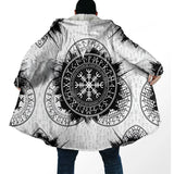 Viking Symbols Hooded Coats