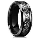 Modern Double Groove Rings