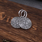 Viking Tree of Life Drop Earrings