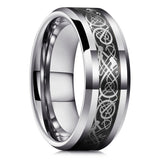Classic 8mm Brushed Couples Ring