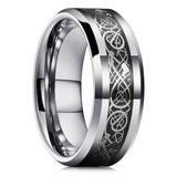 Modern Double Groove Rings