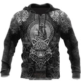 Viking Wolf Norse Hoodies